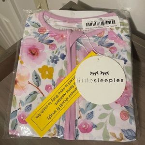 Little Sleepies Bella Blooms Zippy 3T NWT